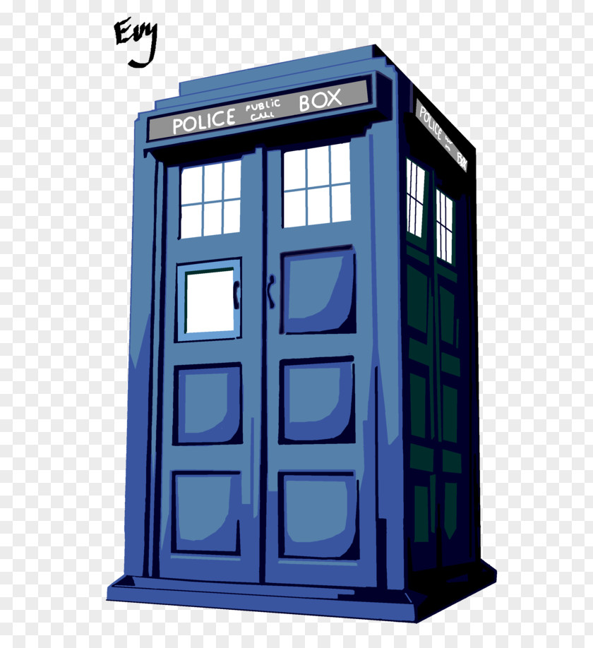 Doctor Vector Of Toothache TARDIS Drawing PNG
