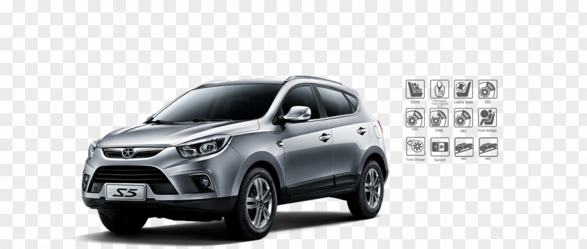 Car JAC Motors Sport Utility Vehicle S5 Kerman Motor PNG