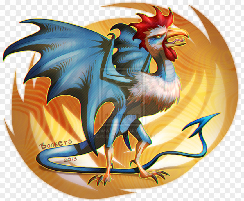Dragon Rooster PNG
