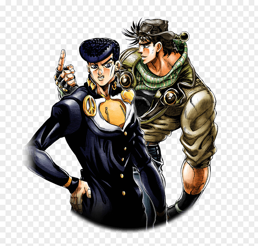 Joseph Joestar Josuke Higashikata Jonathan Character Cartoon PNG