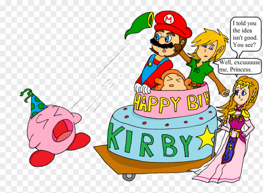 Kirby Drawing Nintendo Clip Art PNG