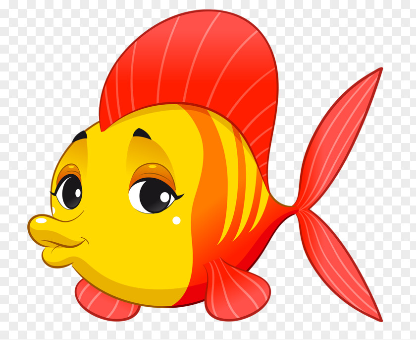 Smiley Beak Fish Clip Art PNG