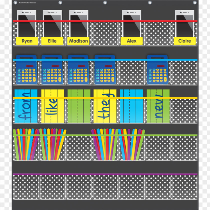 Teacher Classroom School Polka Dot PNG