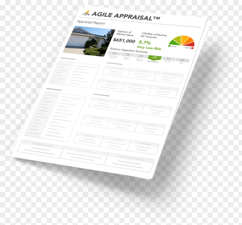 Appraisal Real Estate Uniform Residential Report Appraiser HouseCanary PNG