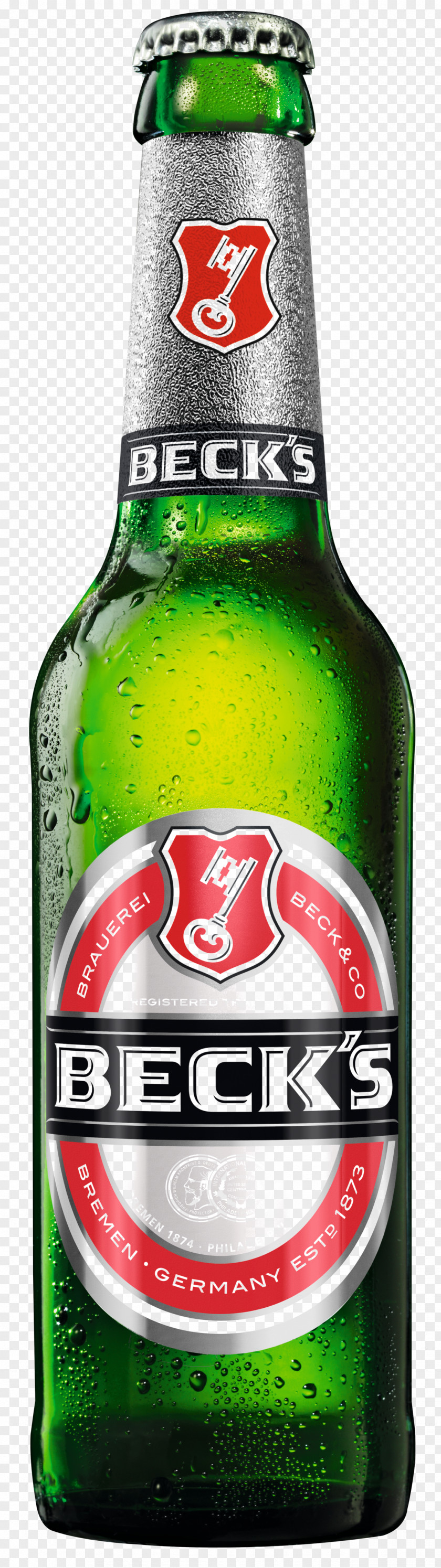 Beer Beck's Brewery Pilsner Anheuser-Busch InBev Bottle PNG