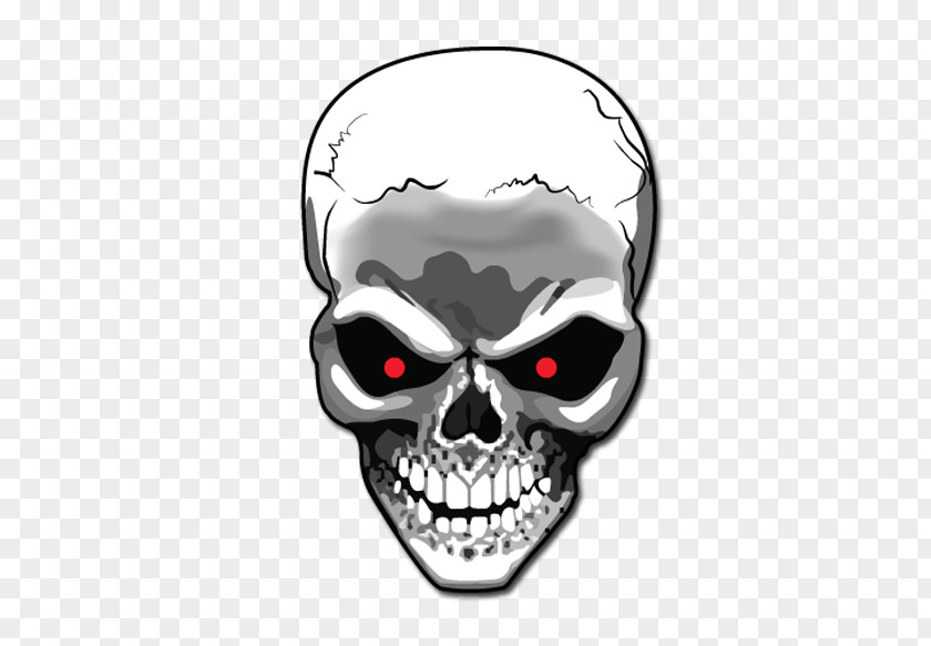 Terminator Skull Wallpaper PNG