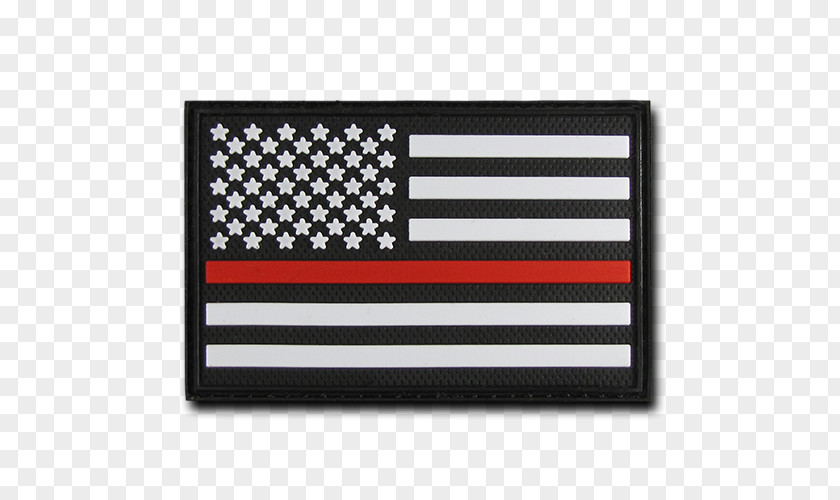 United States Flag Of The Patch Embroidered Thin Blue Line PNG
