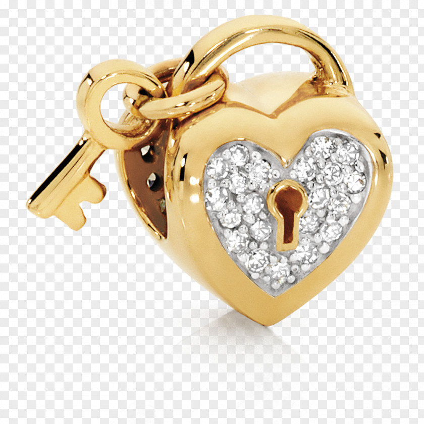 Gorgeous Charm Locket Diamond Bracelet Gold Ring PNG