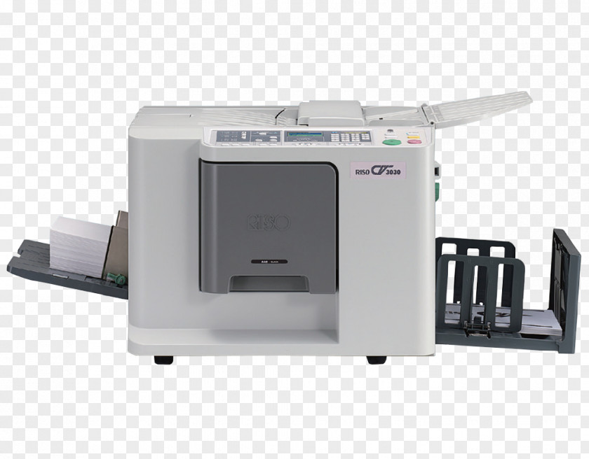 Printer Digital Duplicator Risograph Printing Riso Kagaku Corporation PNG