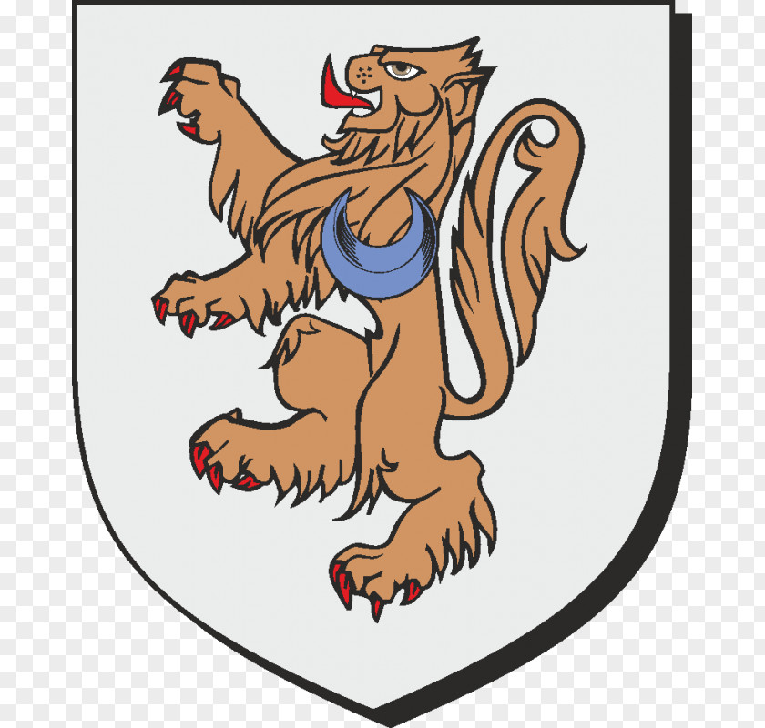 Rampant Lion Scotland Coat Of Arms Escutcheon Family Name PNG