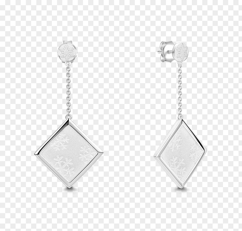 Silver Earring Body Jewellery PNG