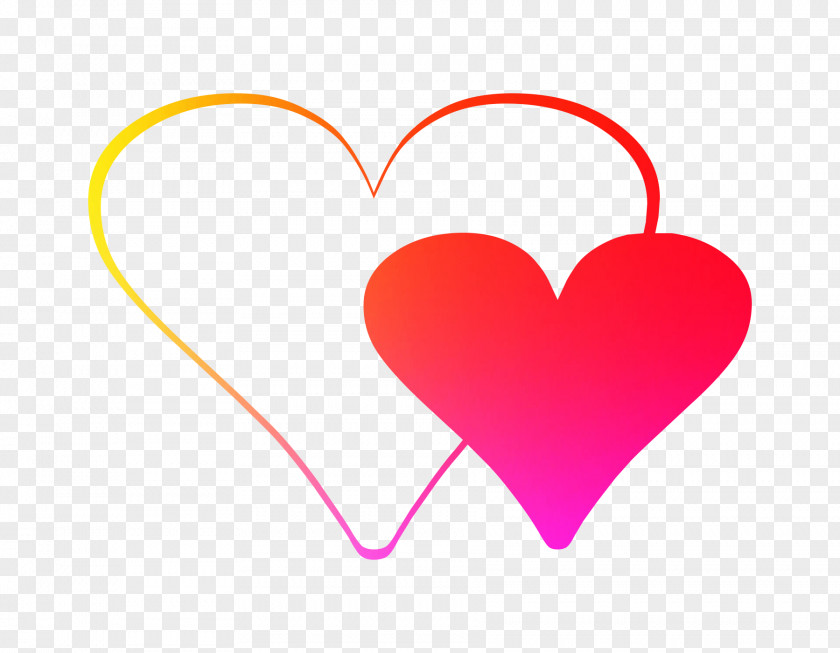 Heart Valentine's Day Clip Art Product Design Line PNG