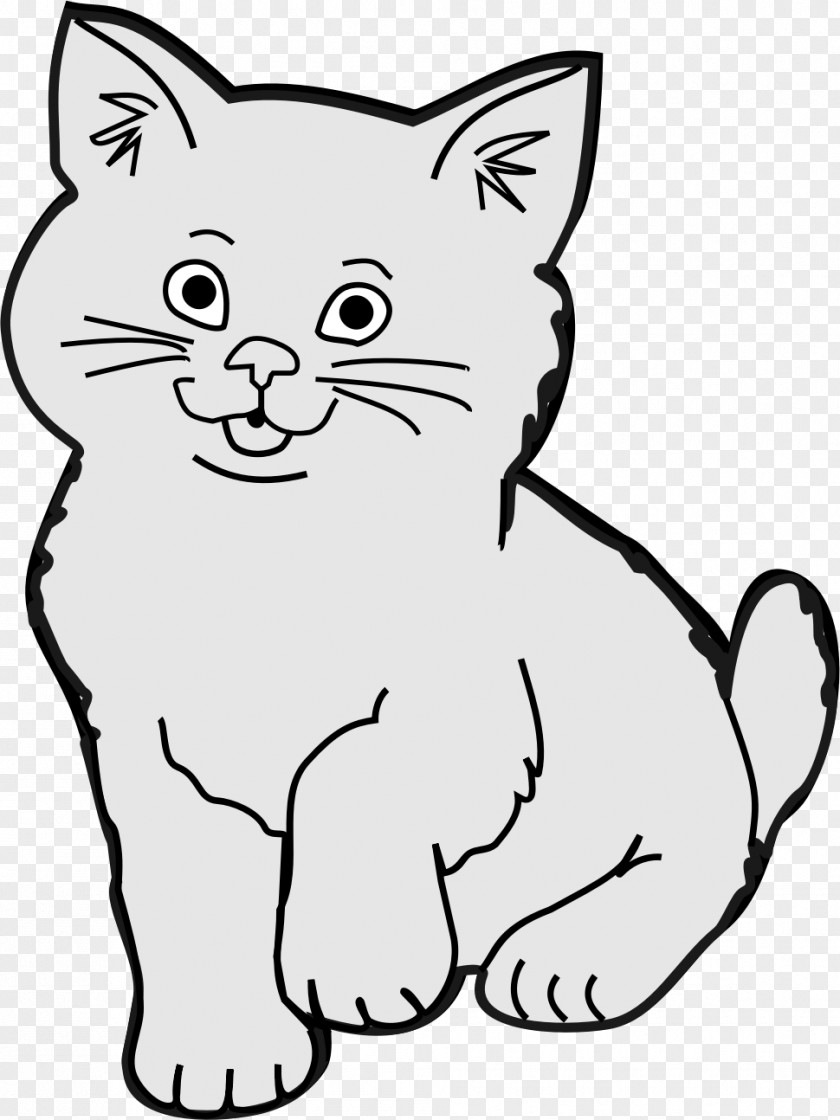 Kitten Whiskers Domestic Short-haired Cat Clip Art PNG