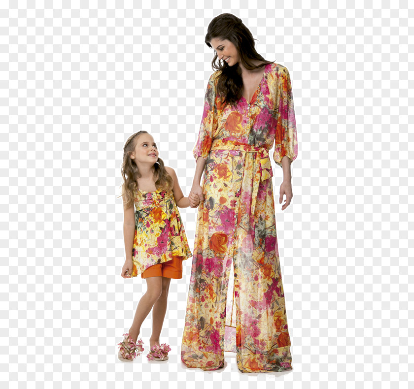 Moda Clothing Mother Son Child Dress PNG