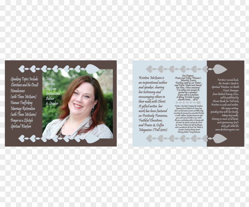 Trifold Design Advertising Picture Frames PNG