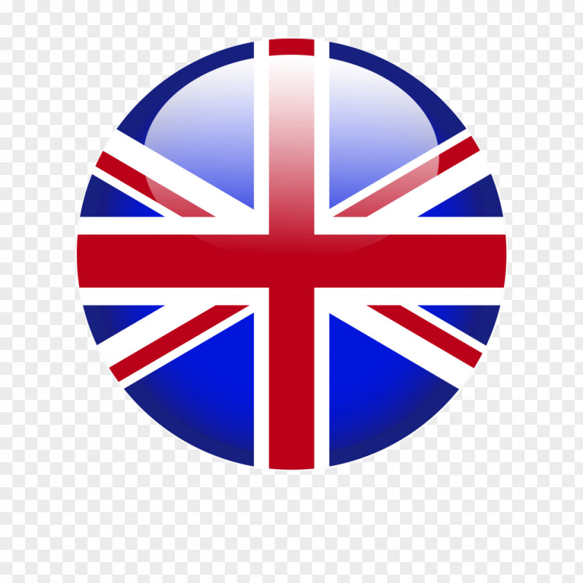 United Kingdom Flag Of Great Britain Button The PNG