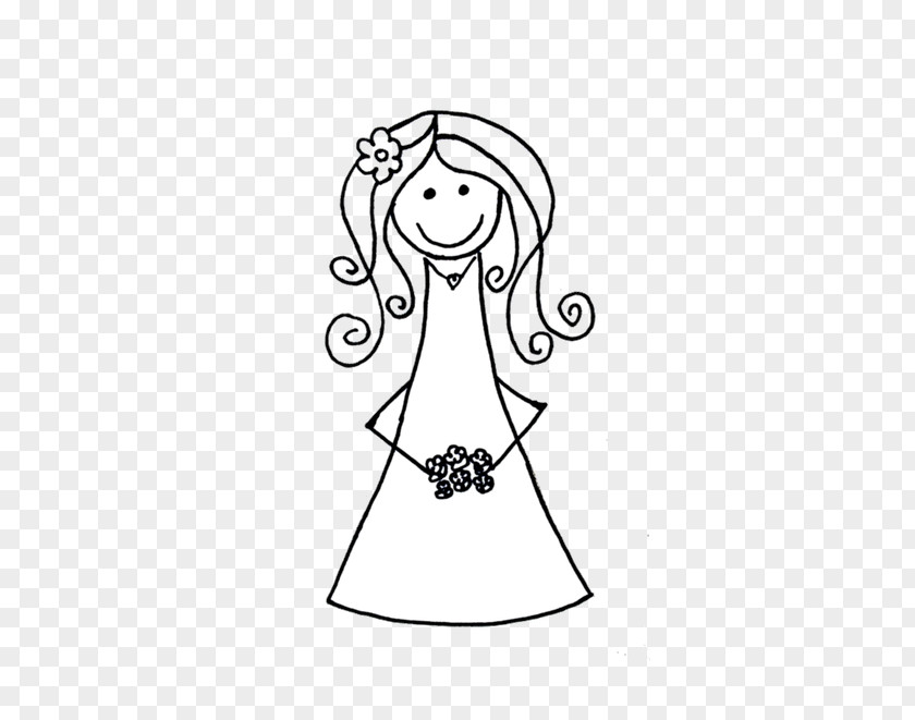 Bride Wedding Invitation Clip Art Bridesmaid Dress PNG