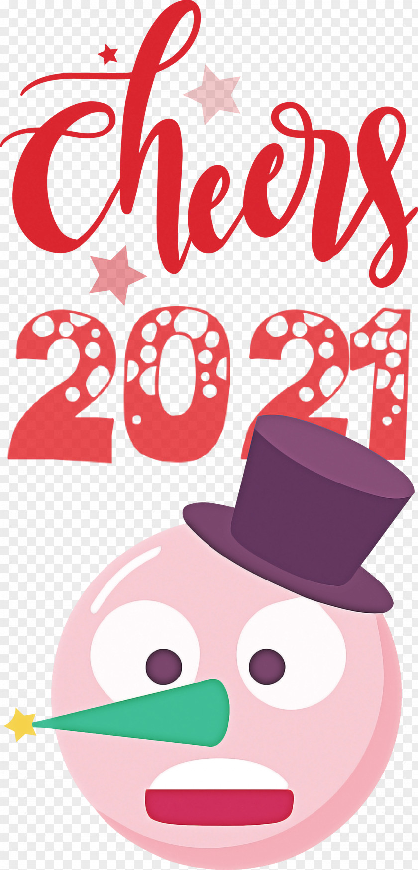 Cheers 2021 New Year Cheers.2021 PNG