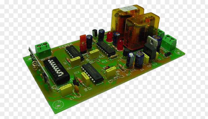 Circuit Board Microcontroller Electronic Engineering Component Electronics Capacitor PNG