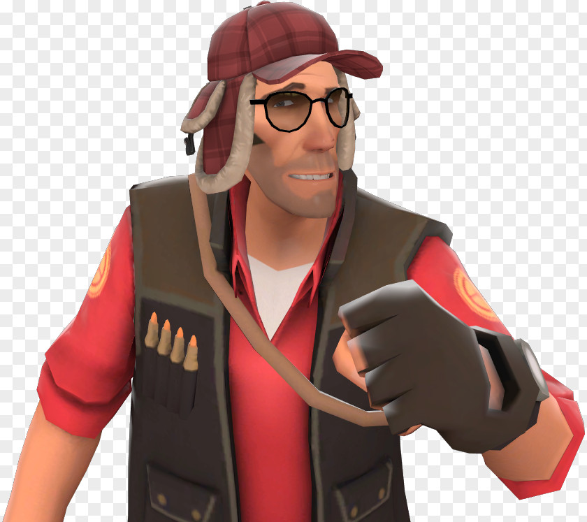 Goggles Team Fortress 2 Character Finger Fiction PNG