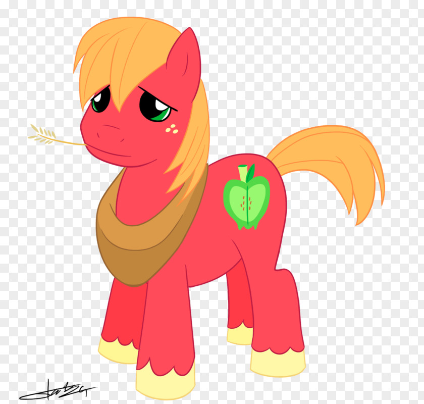 Horse Pony Big McIntosh McDonald's Mac Derpy Hooves Illustration PNG