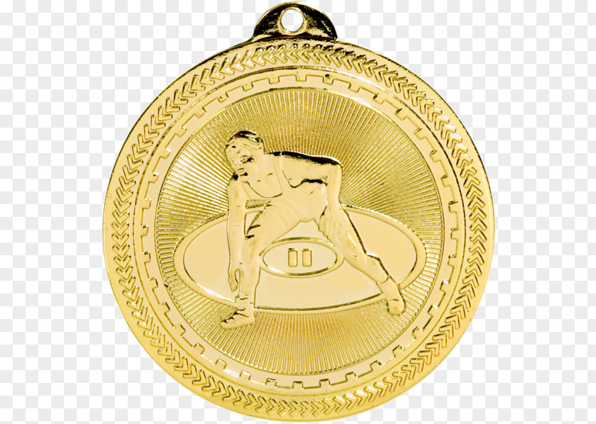 Medal Gold Trophy Award Commemorative Plaque PNG