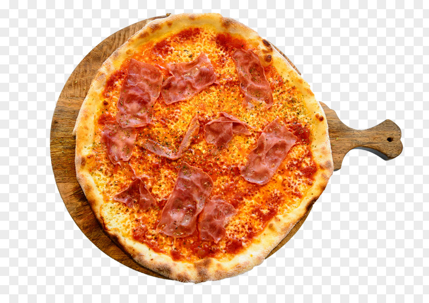 Pizza California-style Sicilian Salami Prosciutto PNG