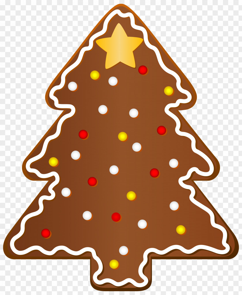 Christmas Cookie Tree Clipart Image Gingerbread House Man Clip Art PNG