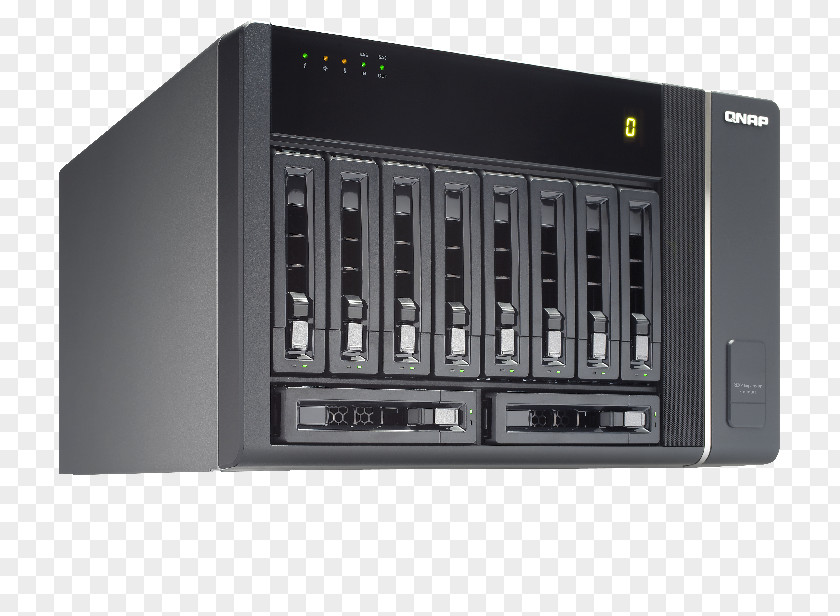 Disk Array Computer Cases & Housings Servers Network Storage Systems QNAP Systems, Inc. PNG