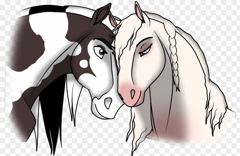 Mustang Mane Pack Animal Legendary Creature Bridle PNG