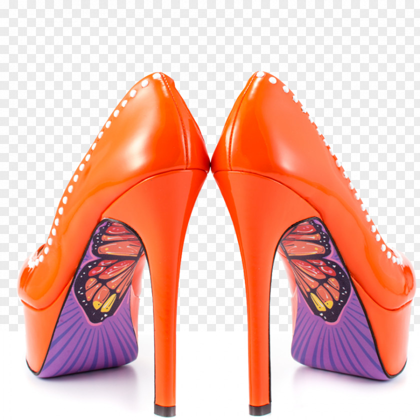 Orange KD Shoes High-heeled Shoe Systemic Lupus Erythematosus Chronic Condition PNG