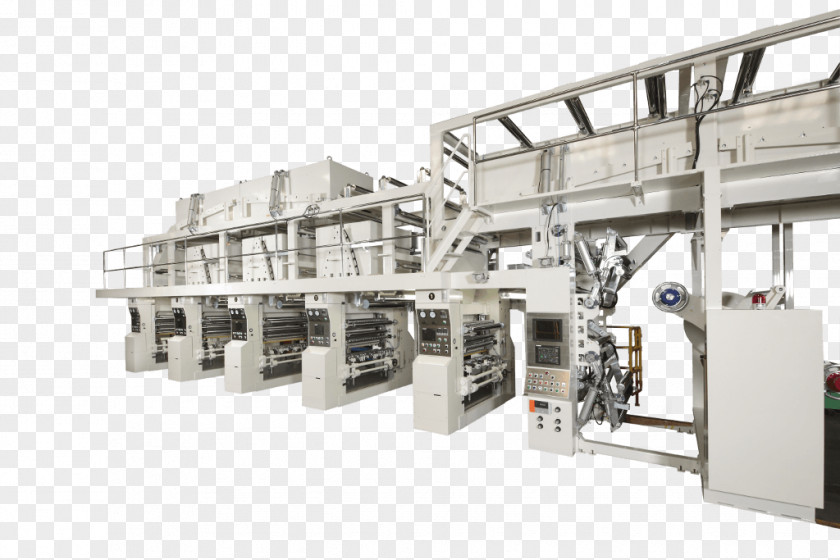 Technology Machine Rotogravure Printing Press PNG