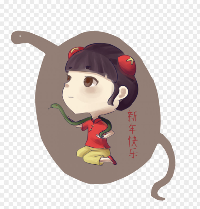 Chinese Happy Cartoon Character Fiction PNG