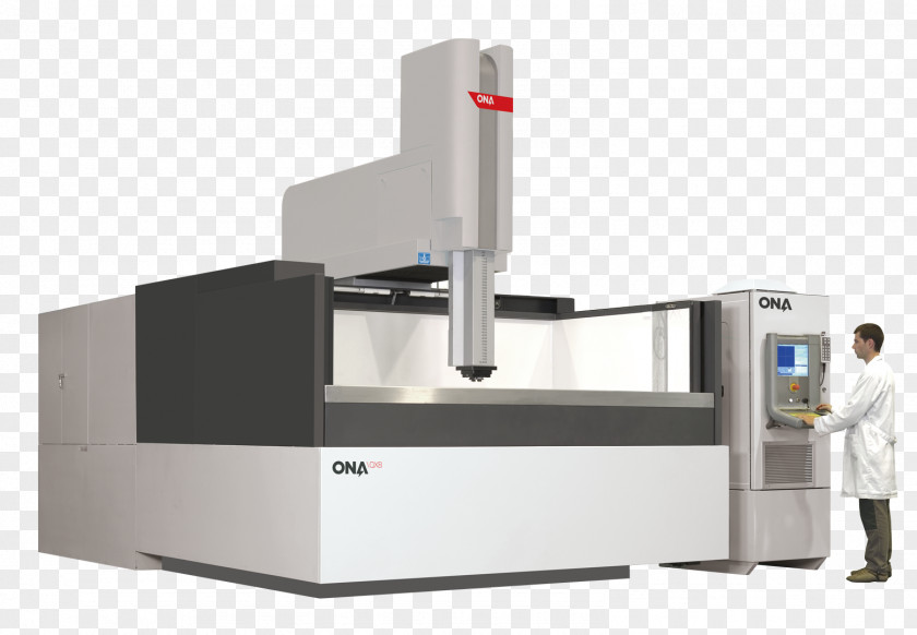 Electrical Discharge Machining Machine Ona Electroerosion, S.A. Lathe Molding PNG