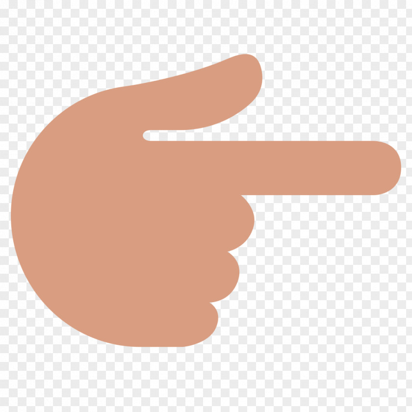 Emoji Emoticon Dark Skin Index Finger PNG