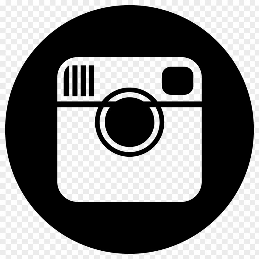 Instagram Black And White Photography Logo PNG