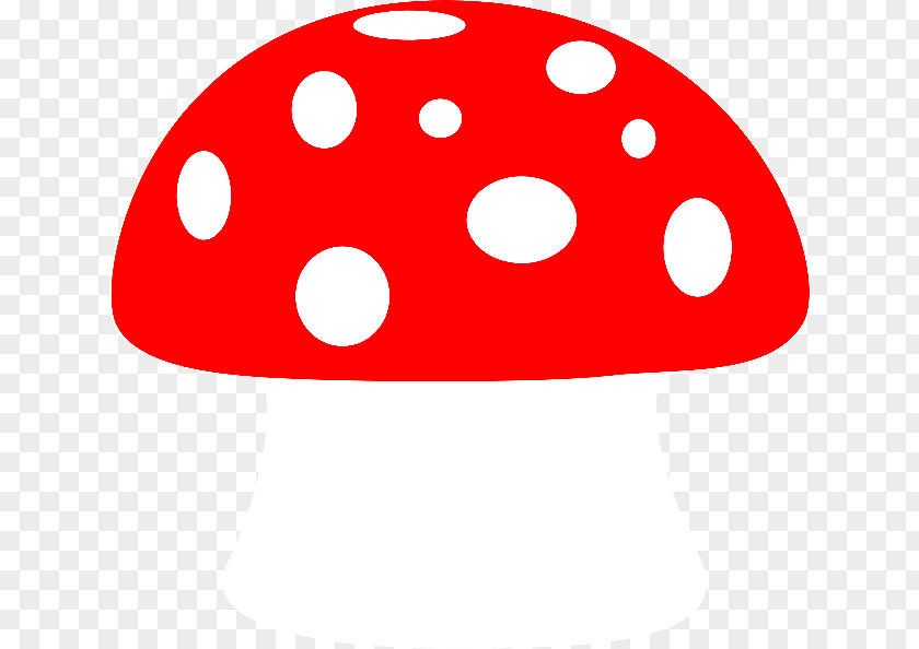 Mushroom Polka Dot PNG