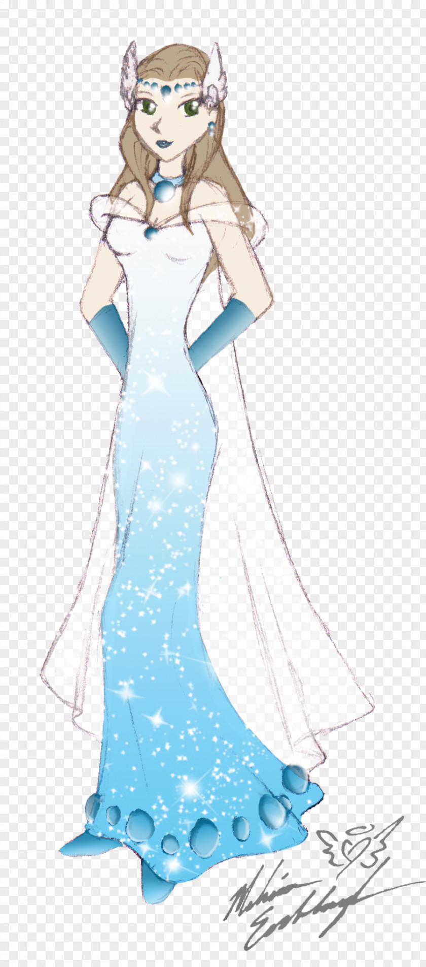 Fairy Gown Drawing /m/02csf PNG