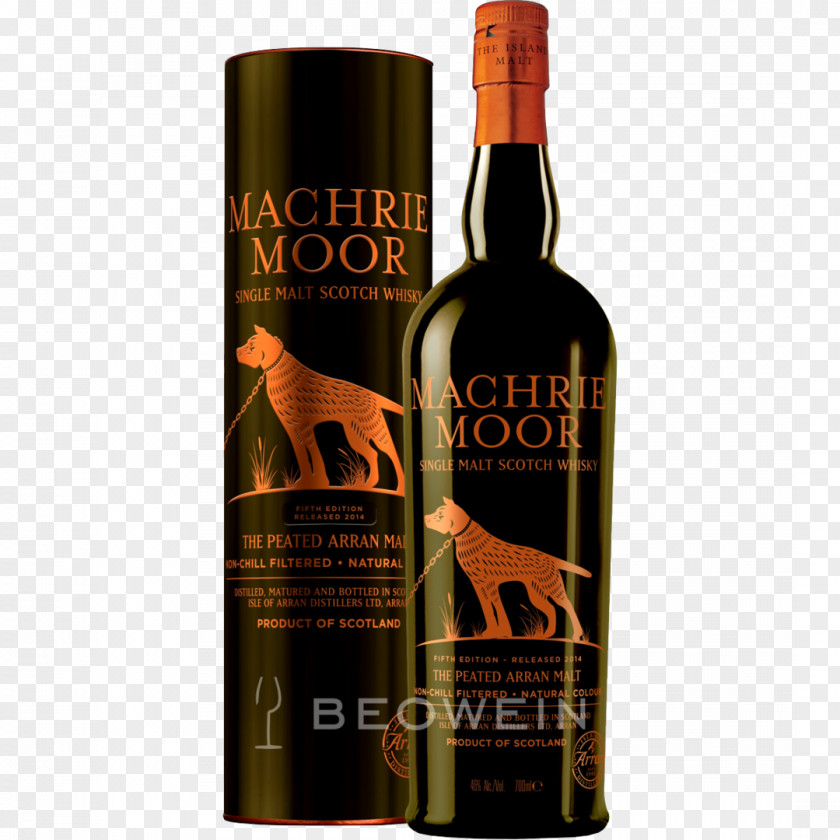 Moor Arran Distillery Machrie Whiskey Scotch Whisky Single Malt PNG