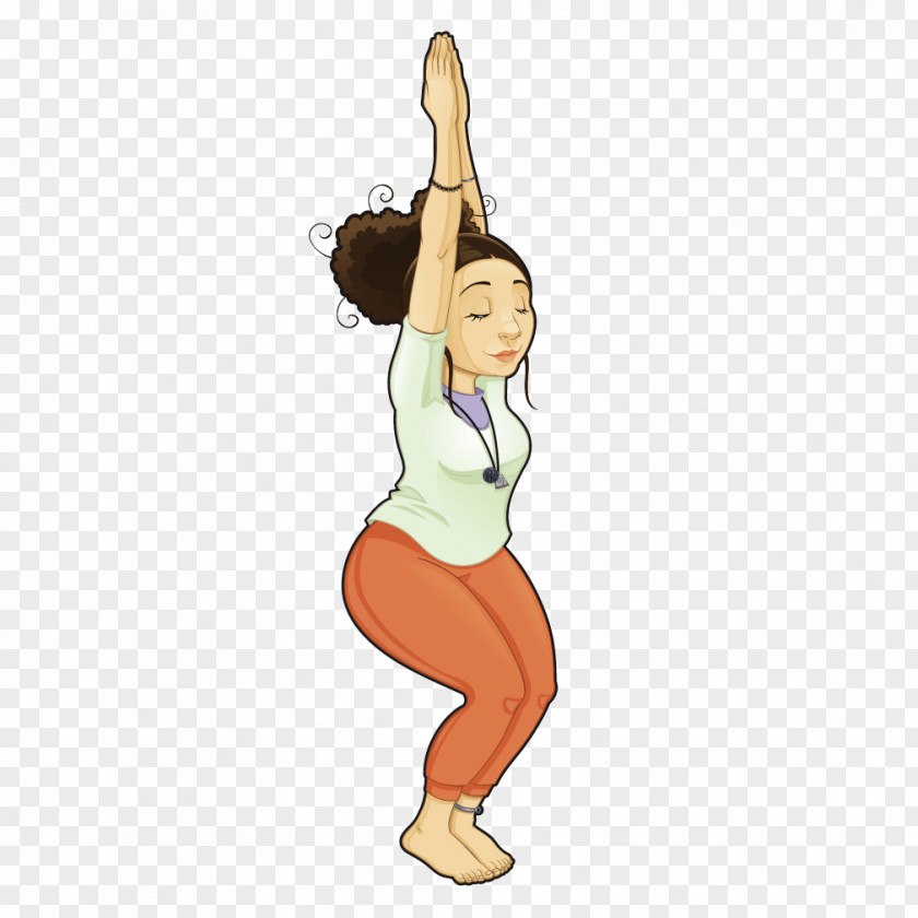 Ms. Squat Aerobics Exercise Physical Euclidean Vector PNG