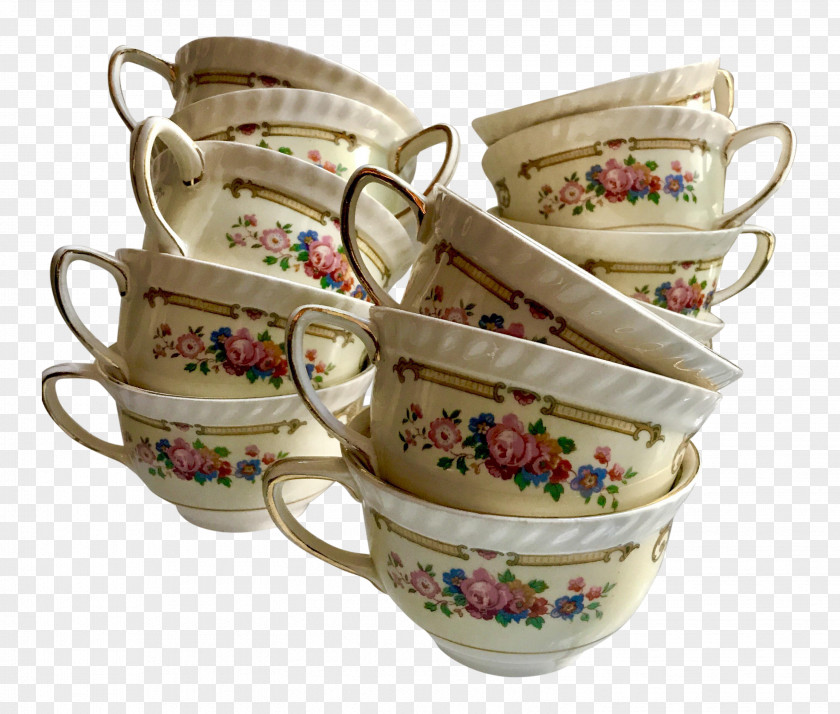 Tea Teacup Porcelain Tableware PNG