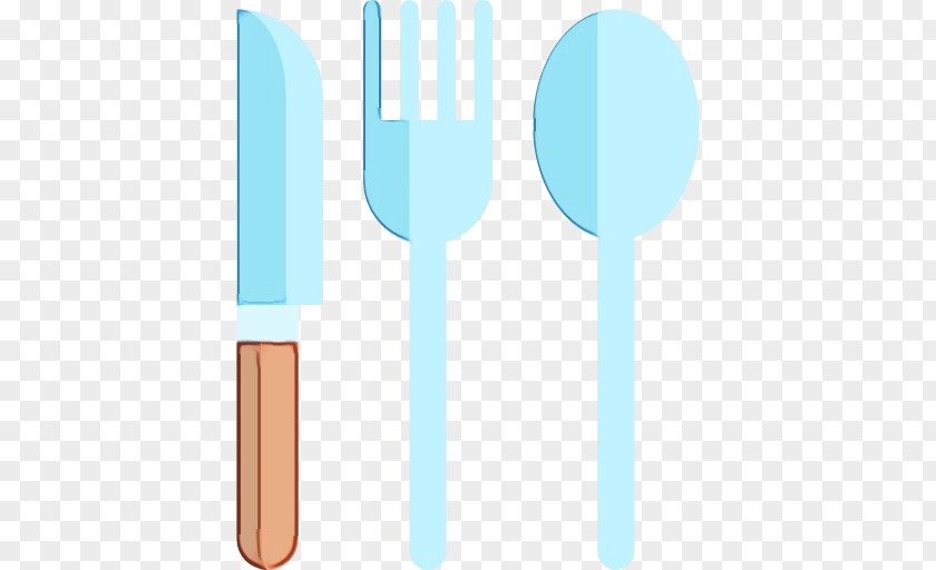 Tool Kitchen Utensil Turquoise Cutlery Spoon Fork Tableware PNG