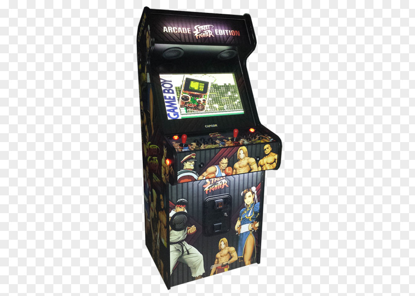 Arcade Cabinet Game Super Buster Bros. Knights Of The Round Pang PNG