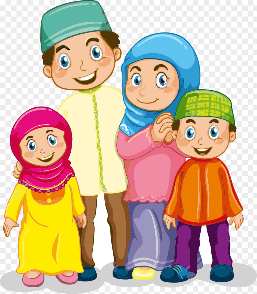 Family Islam Royalty-free Clip Art PNG