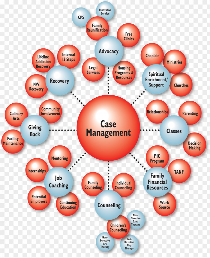 Mental Health Care Nurse Medical Case Management Manager Diagram PNG