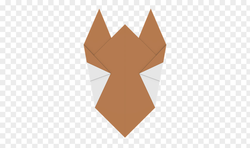 Origami Dog Paper Cat 3-fold PNG
