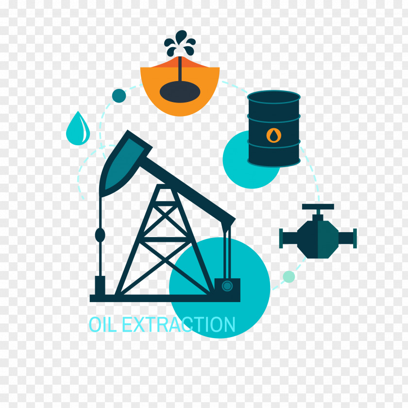 Vector Material Picture Oil Exports Extraction Of Petroleum Industry Pumpjack PNG