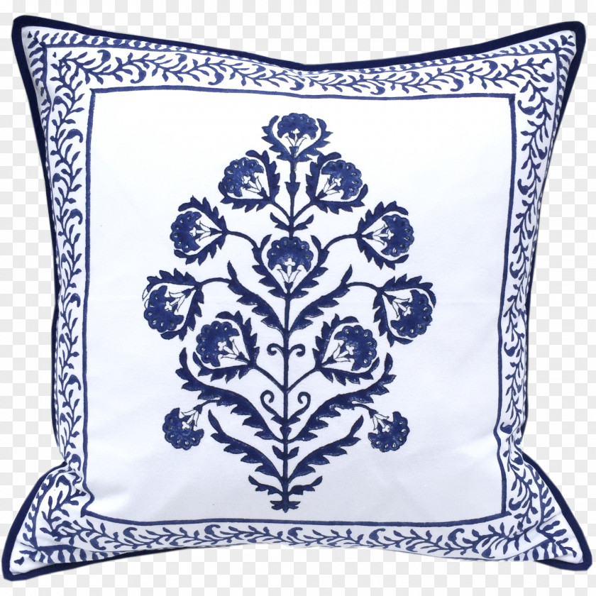 Indigo Throw Pillows Textile Cushion Purple Innovation PNG