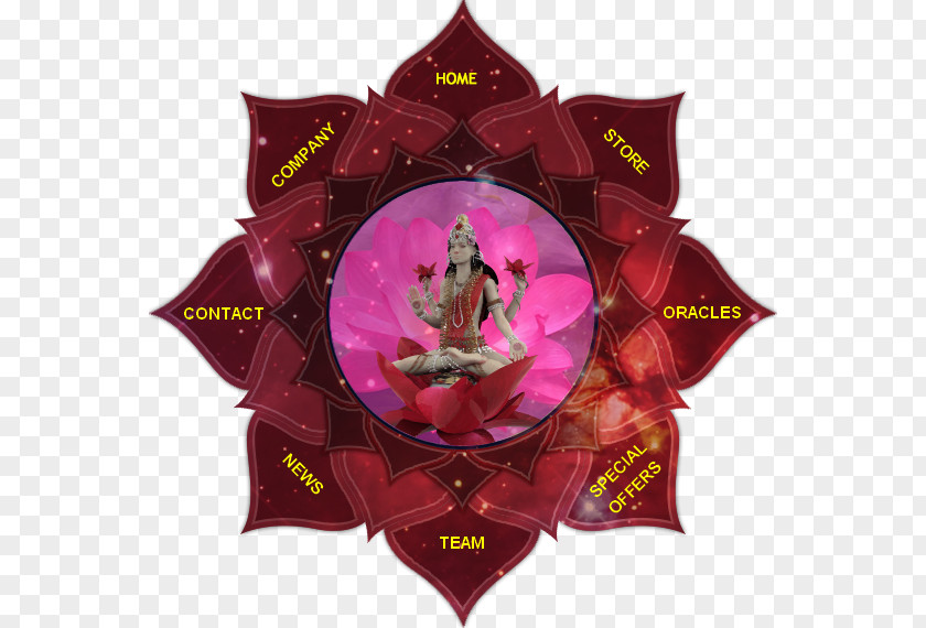 Mandala Lotus Meditation Symbol PNG