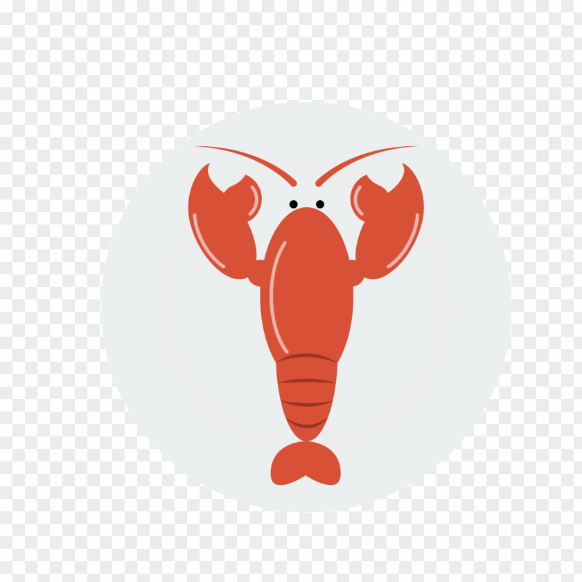 Red Lobster Seafood Shrimp Euclidean Vector PNG